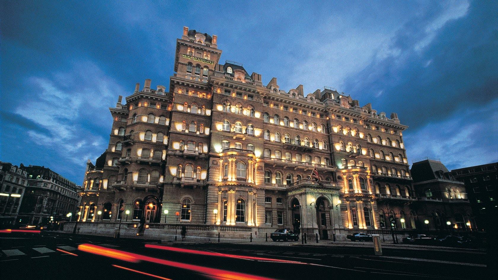 The 5 star Langham Hotel founded in 1865 and located in Regent Street was quite an arhitectual challenge